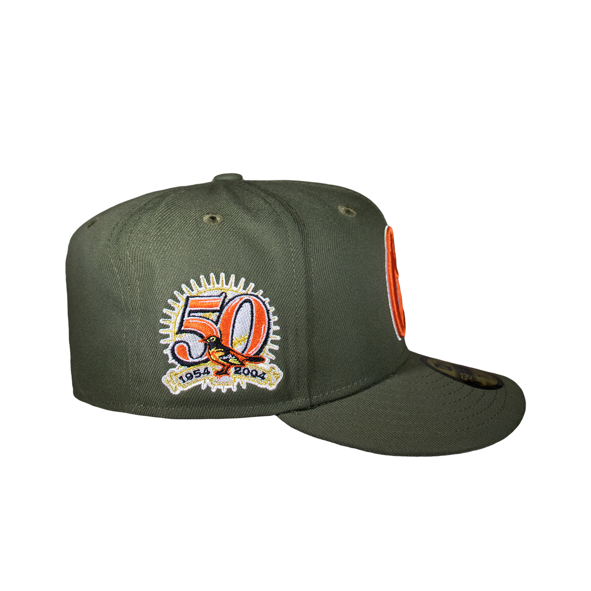 Baltimore Orioles Olive Green 50Th Anniversary – CAP USA NYC