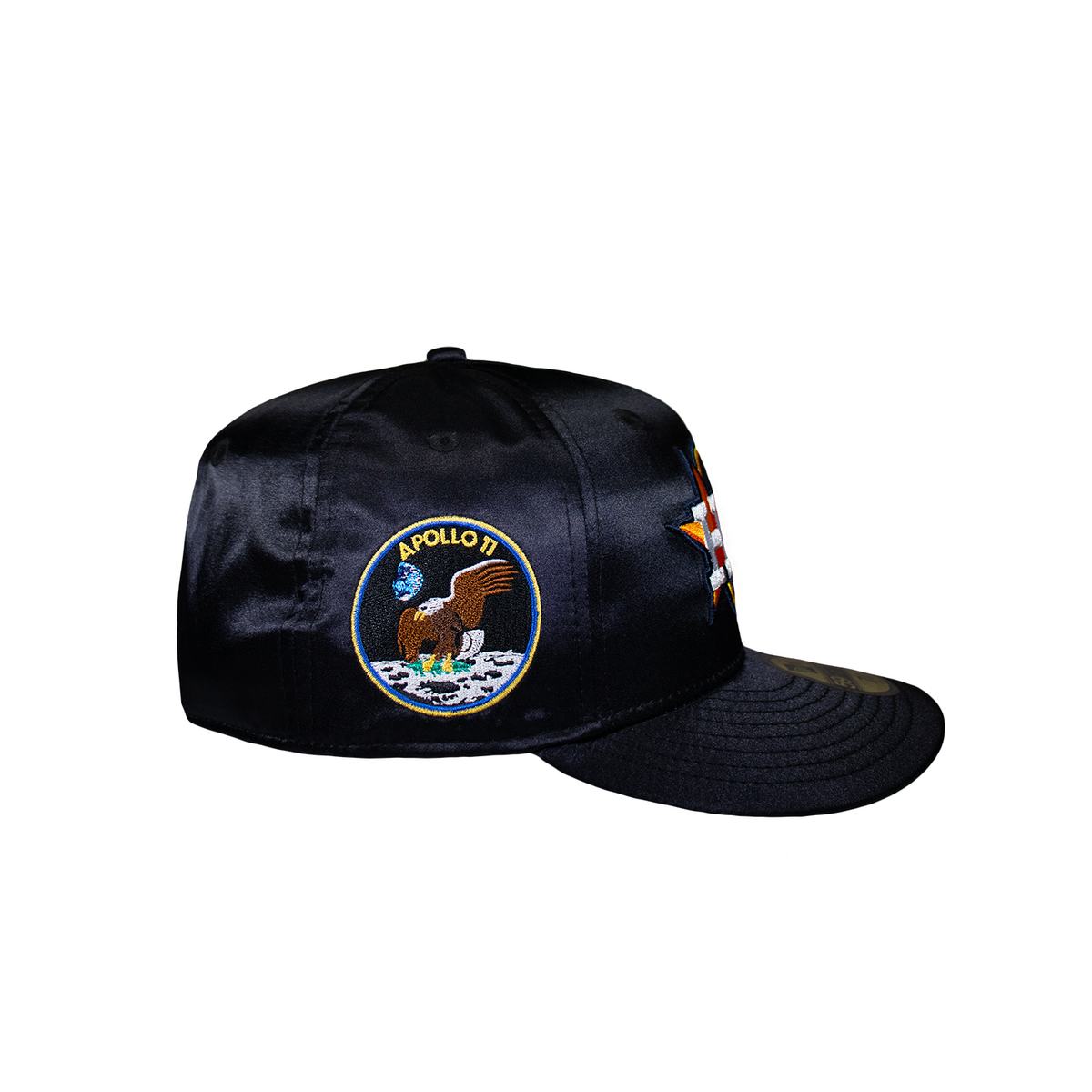 【極美品】NEW ERA ヒューストン・アストロズ Apollo 11 Houston Astros All Satin Navy Apollo 11 – CAP USA NYC