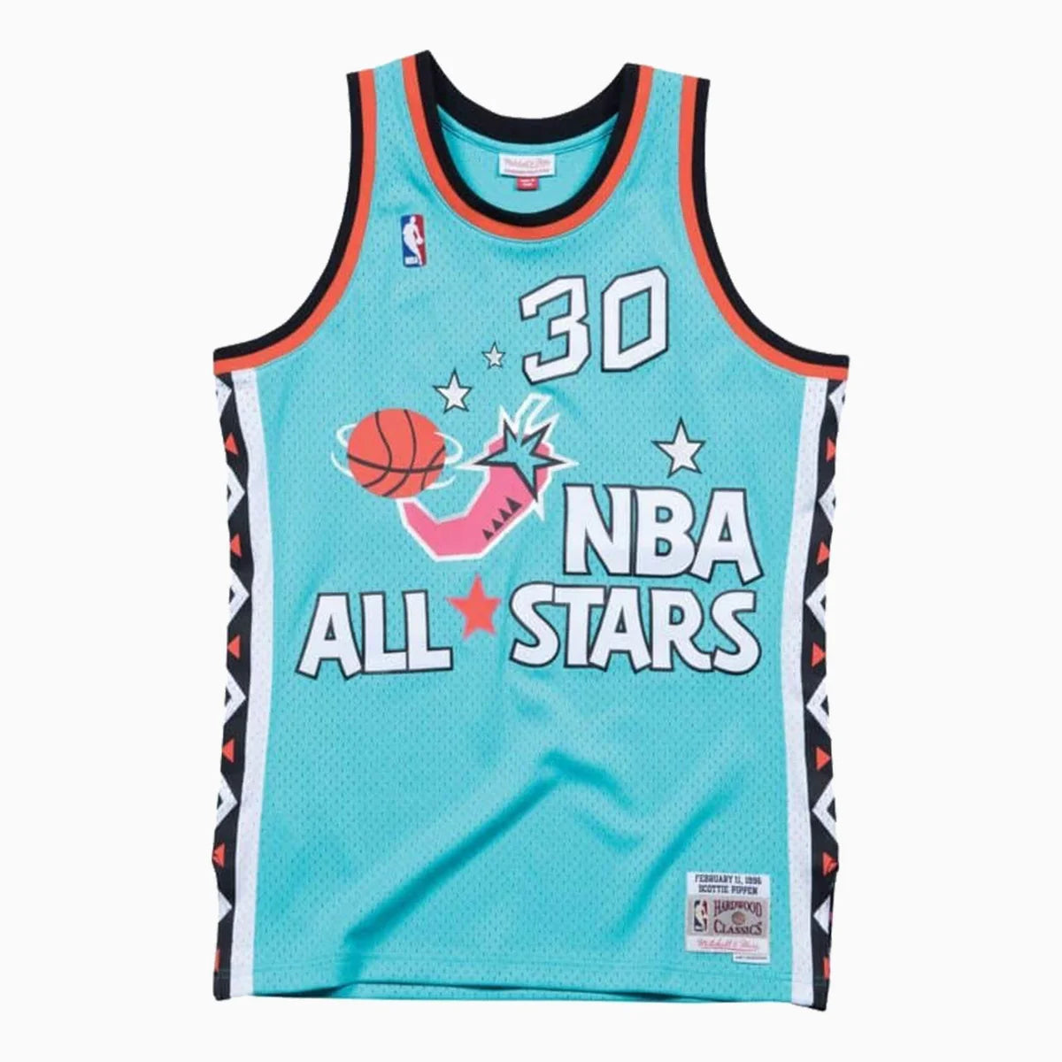 ウェア 1996 NBA ALL STARS PIPPEN Scottie Pippen 1996 All Star Game Jersey – CAP USA NYC