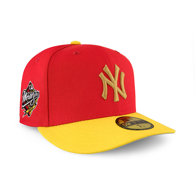 New York Yankees Red and Yellow 1998 World Series – CAP USA NYC