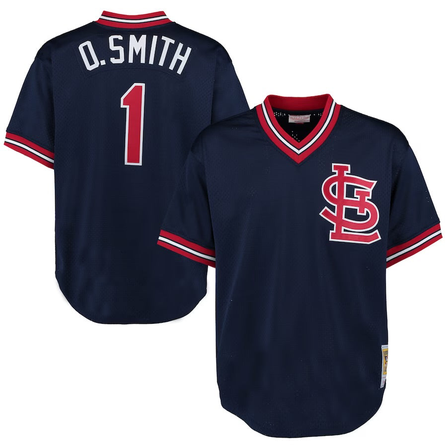 Louis Cardinals Smith Navy Jersey – CAP USA NYC