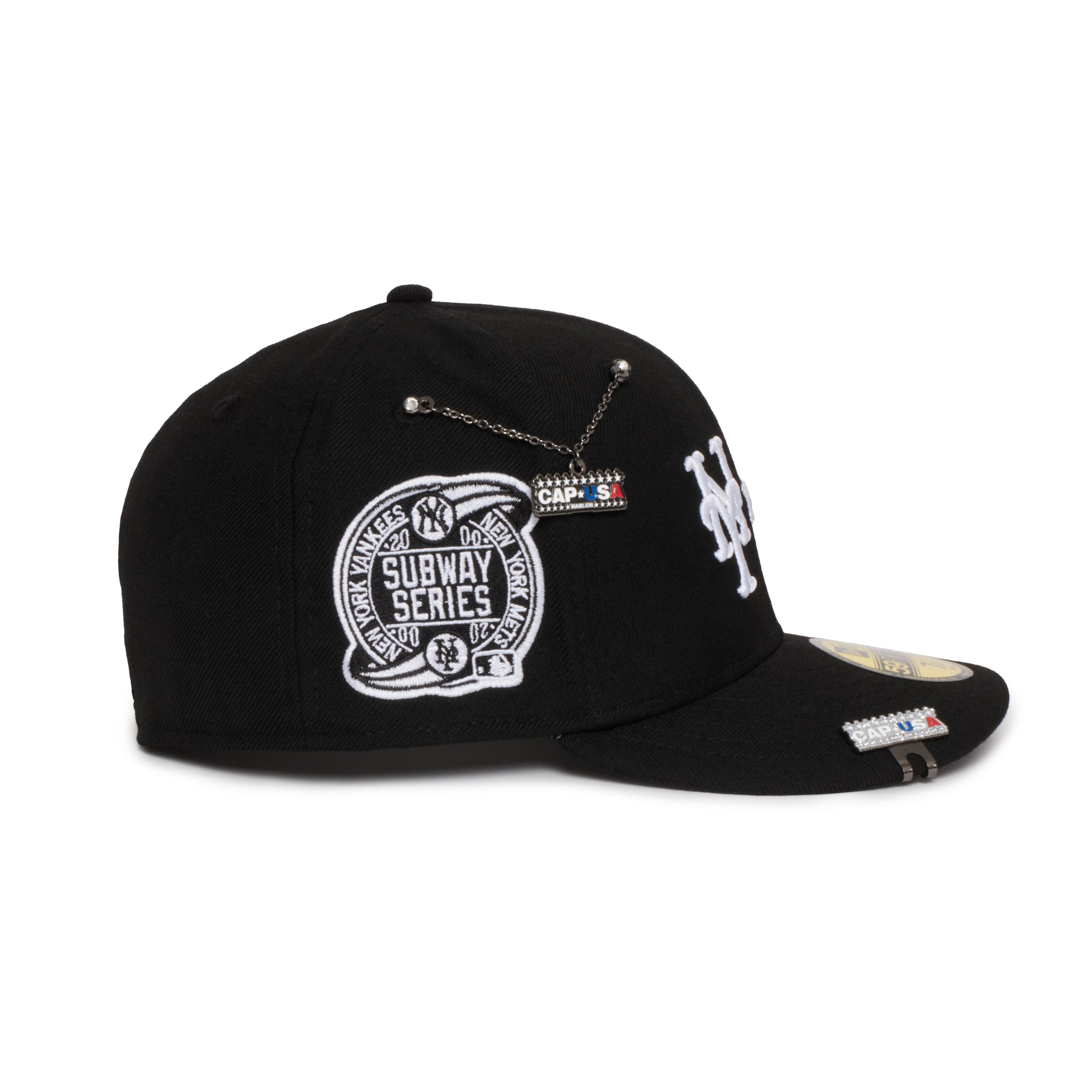 New York Yankees X Mets Black Subway Series Grey UV – CAP USA NYC