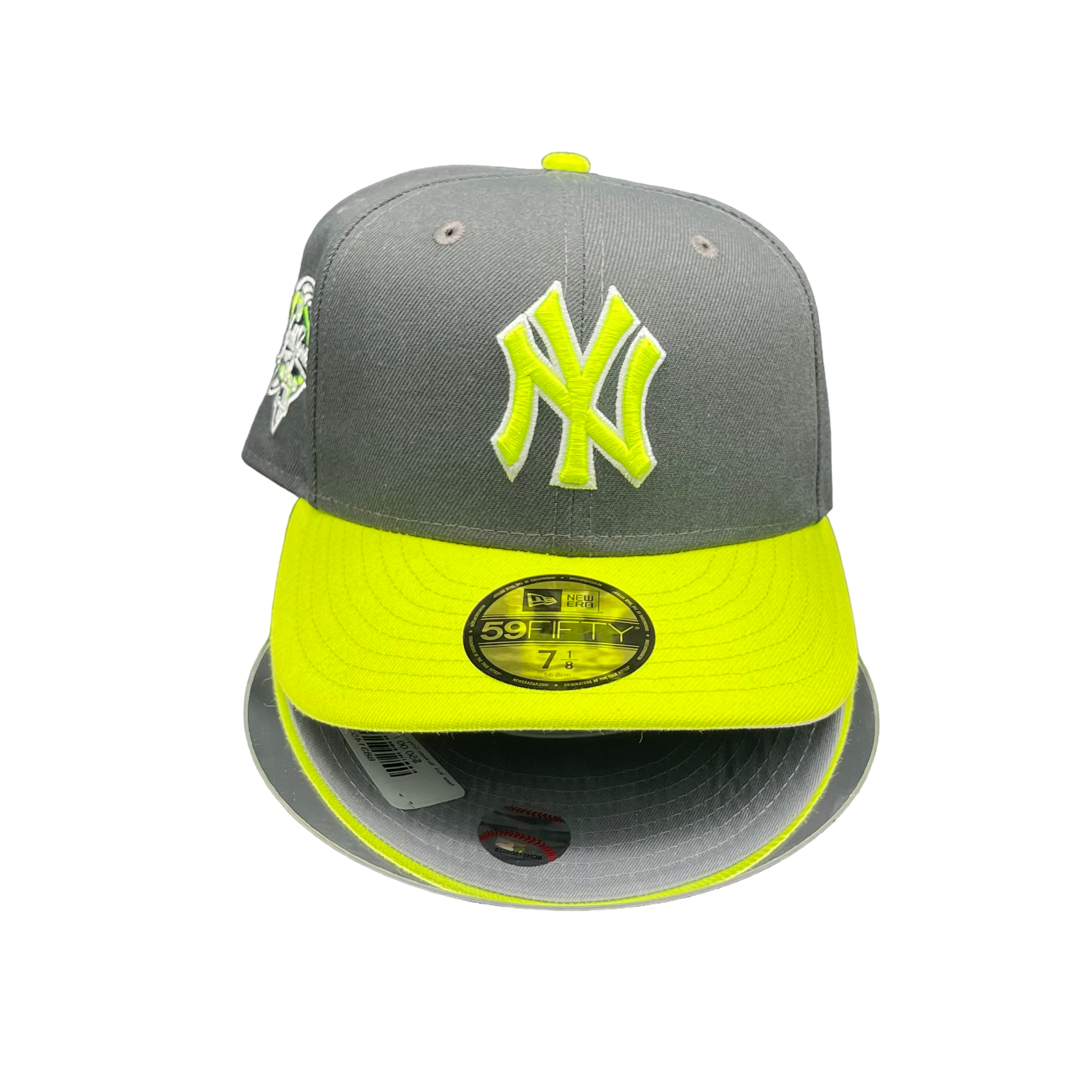 New York Yankees Charcoal Lime Green 2000 – CAP USA NYC
