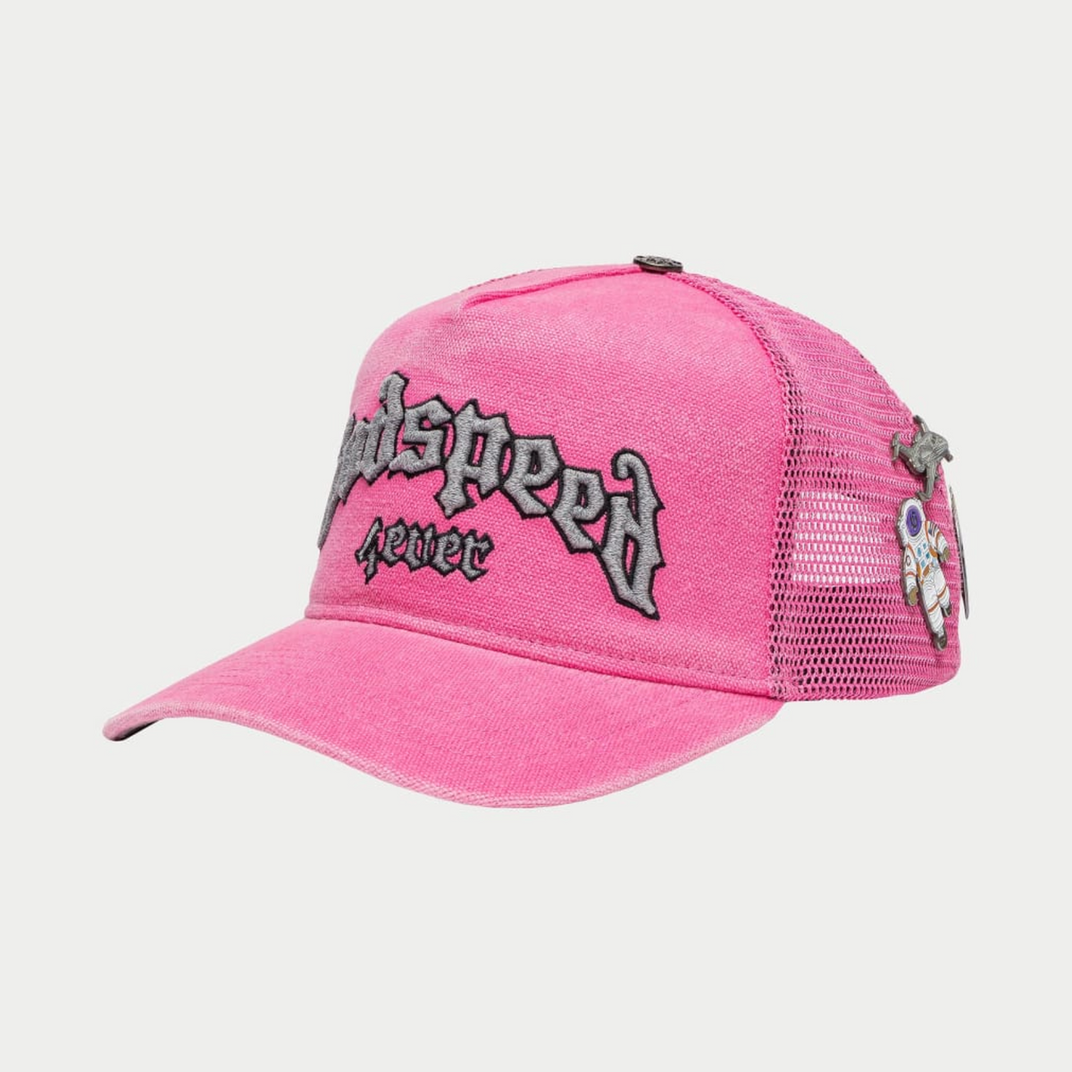 God Speed Forever Pink Trucker Hat (Fuchsia Washed) – CAP USA NYC