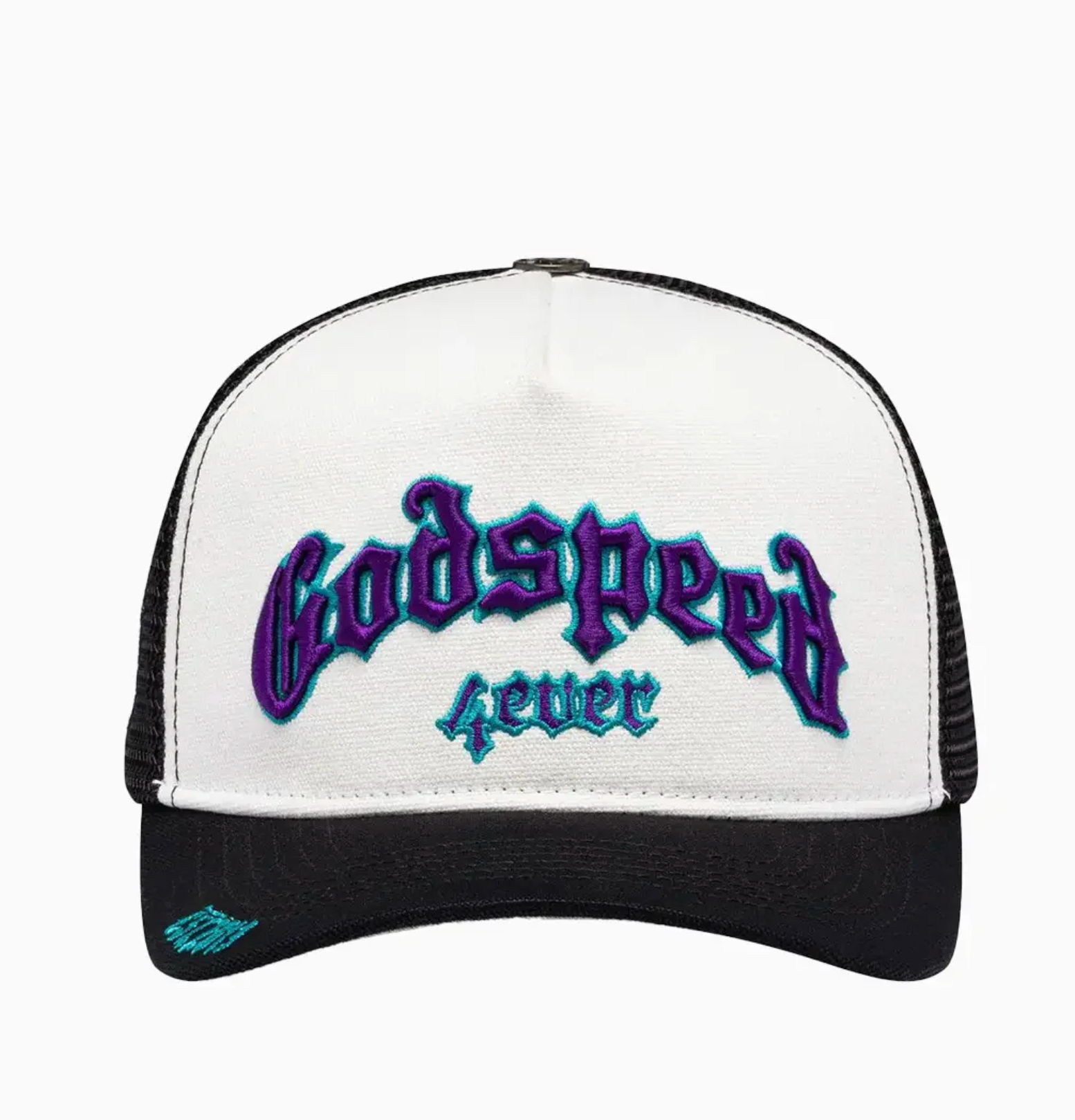 GODSPEED Forever Grape White and Black TRUCKER HAT – CAP USA NYC