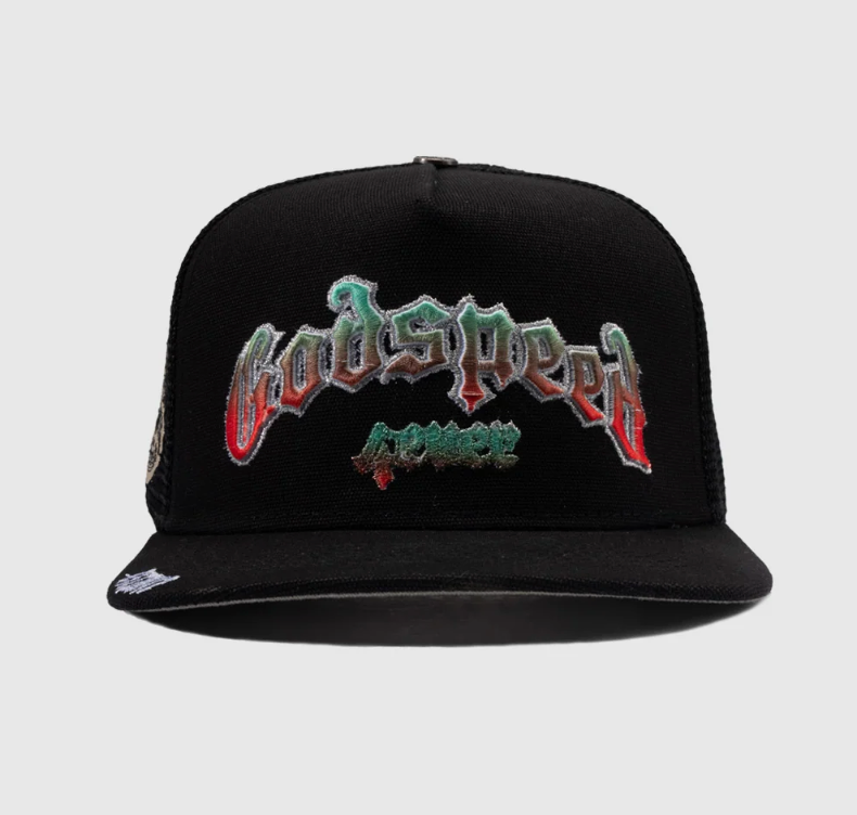【希少カラー】 GOD SPEED SNAPBACK CAP GODSPEED Forever Gradients Green and Red Trucker Hat – CAP USA NYC