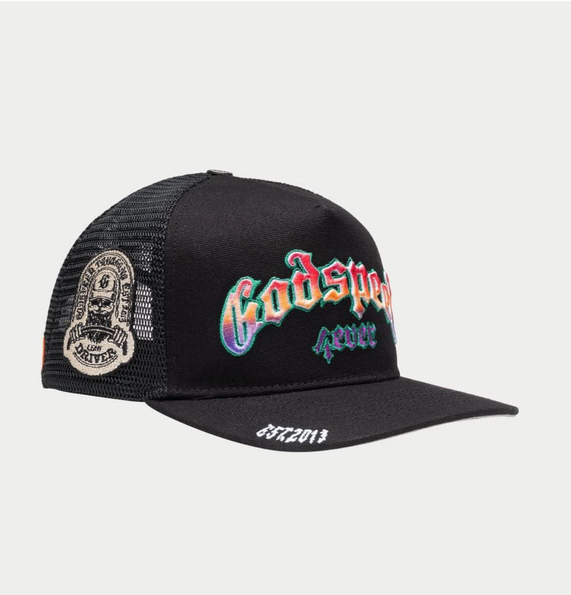GODSPEED Forever Gradient Orange and Purple Trucker Snap Back