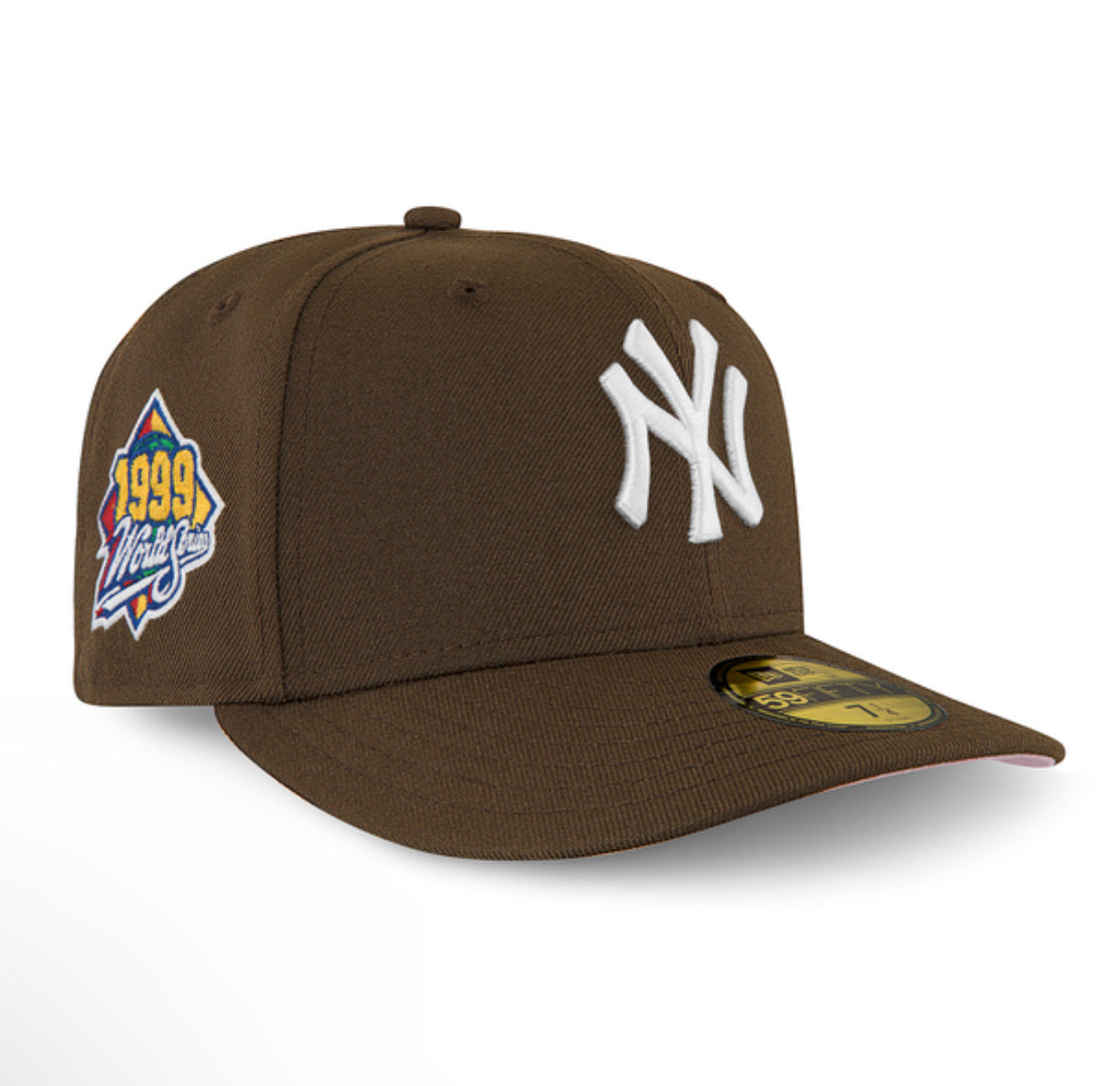 New York Yankee Brown 1999 World Series Grey UV CAP USA NYC