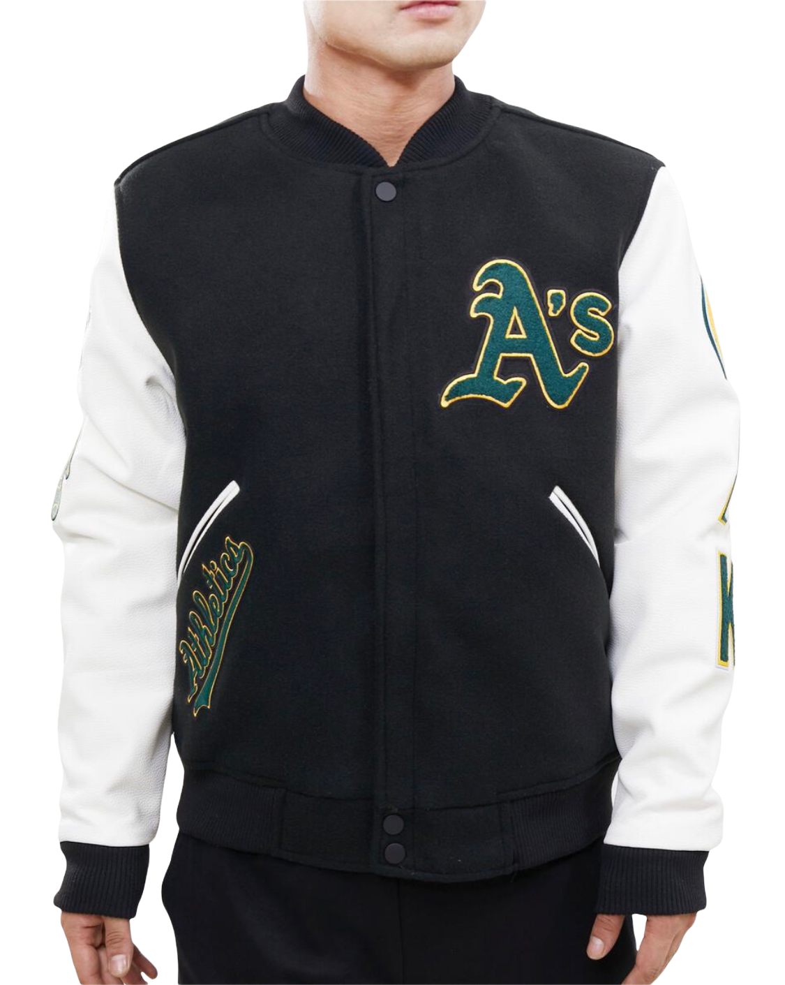 Oakland Athletics online Letterman Jacket