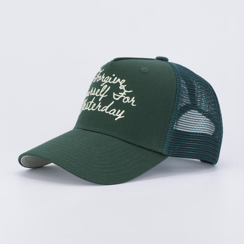 Evergreen Trucker Forgive Yourself For Yesterday