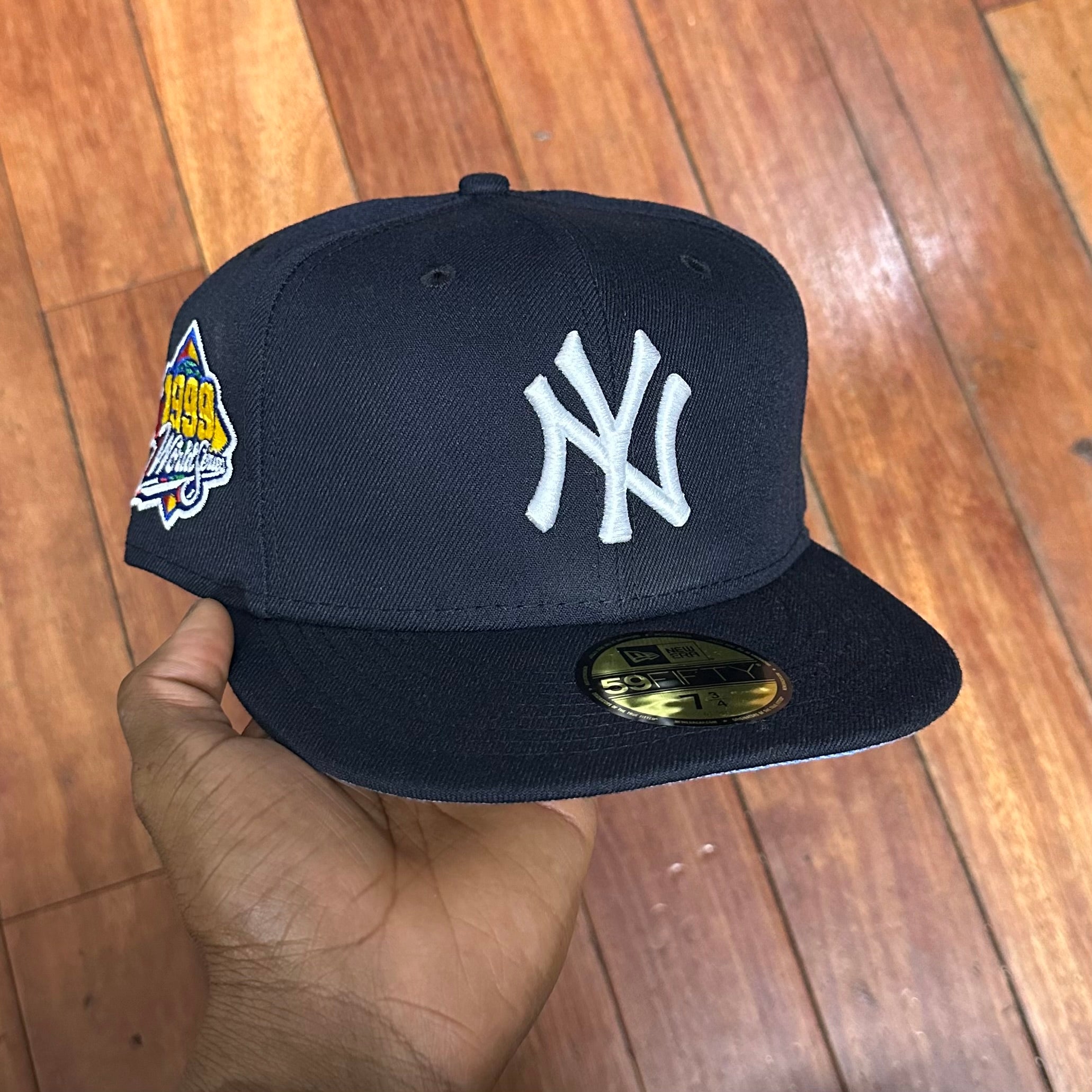 New York Yankees All Navy Blue 1999 Sky Blue UV