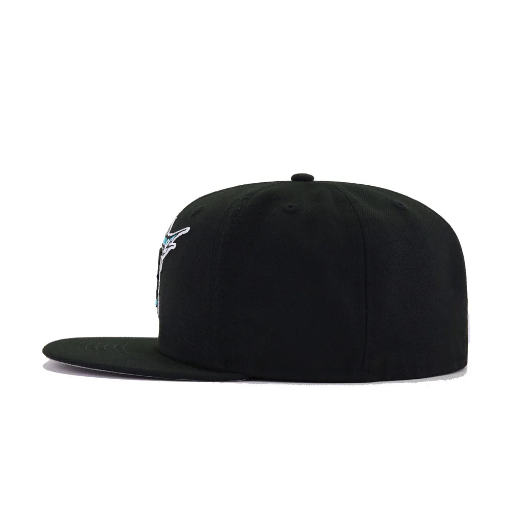 Florida Marlins All Black No patch Grey UV