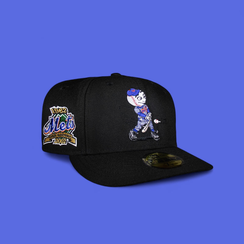 New York Mets All Black Mascot 40Th Anniversary