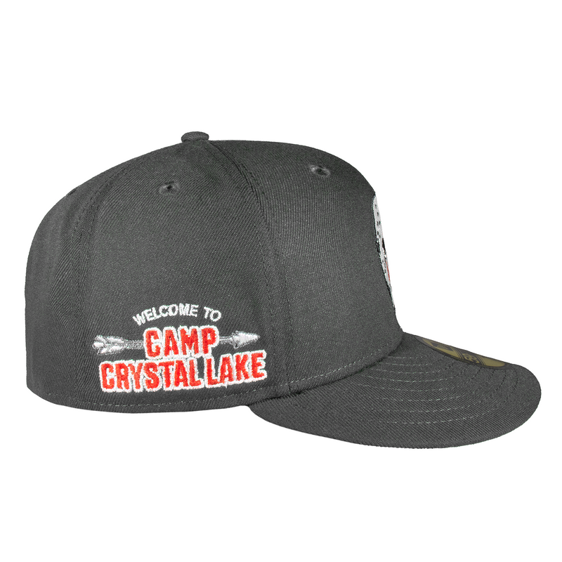 Jason Friday The 13Th All Dark Grey 5950 Fitted