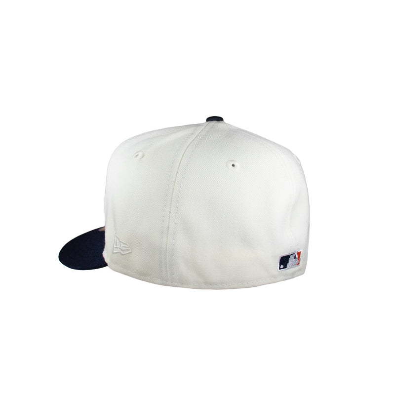 Detroit Tigers Chrome Creme and Navy Blue 1968 World Series