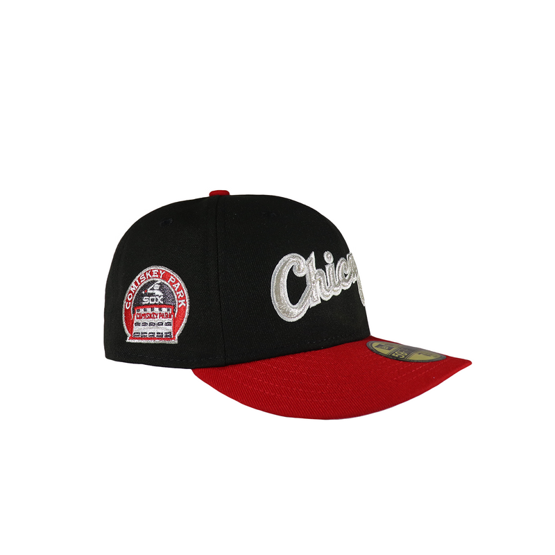 Chicago White Sox Black and Red Script Logo