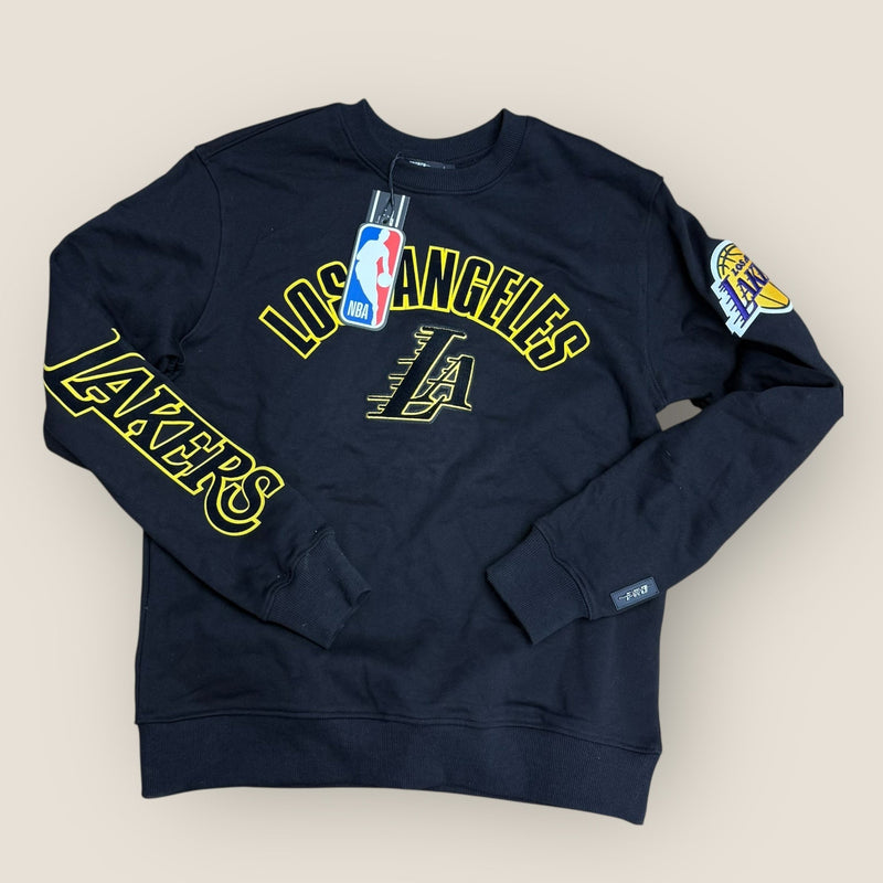 LOS ANGELES LAKERS BLACK SWEATER