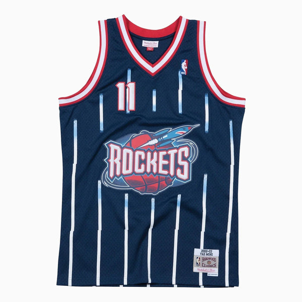 Houston Rockets Yao Ming ユニフォーム XL Houston Rockets Navy Yao Ming Jersey – CAP USA NYC