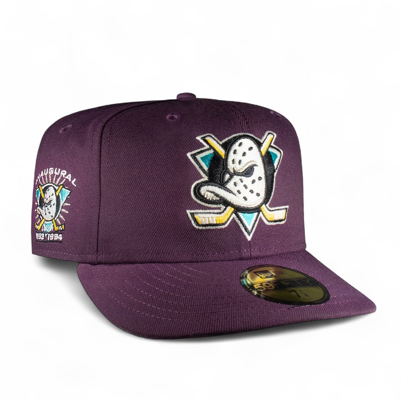 Anaheim Ducks All Plum 93-94 Inaugural
