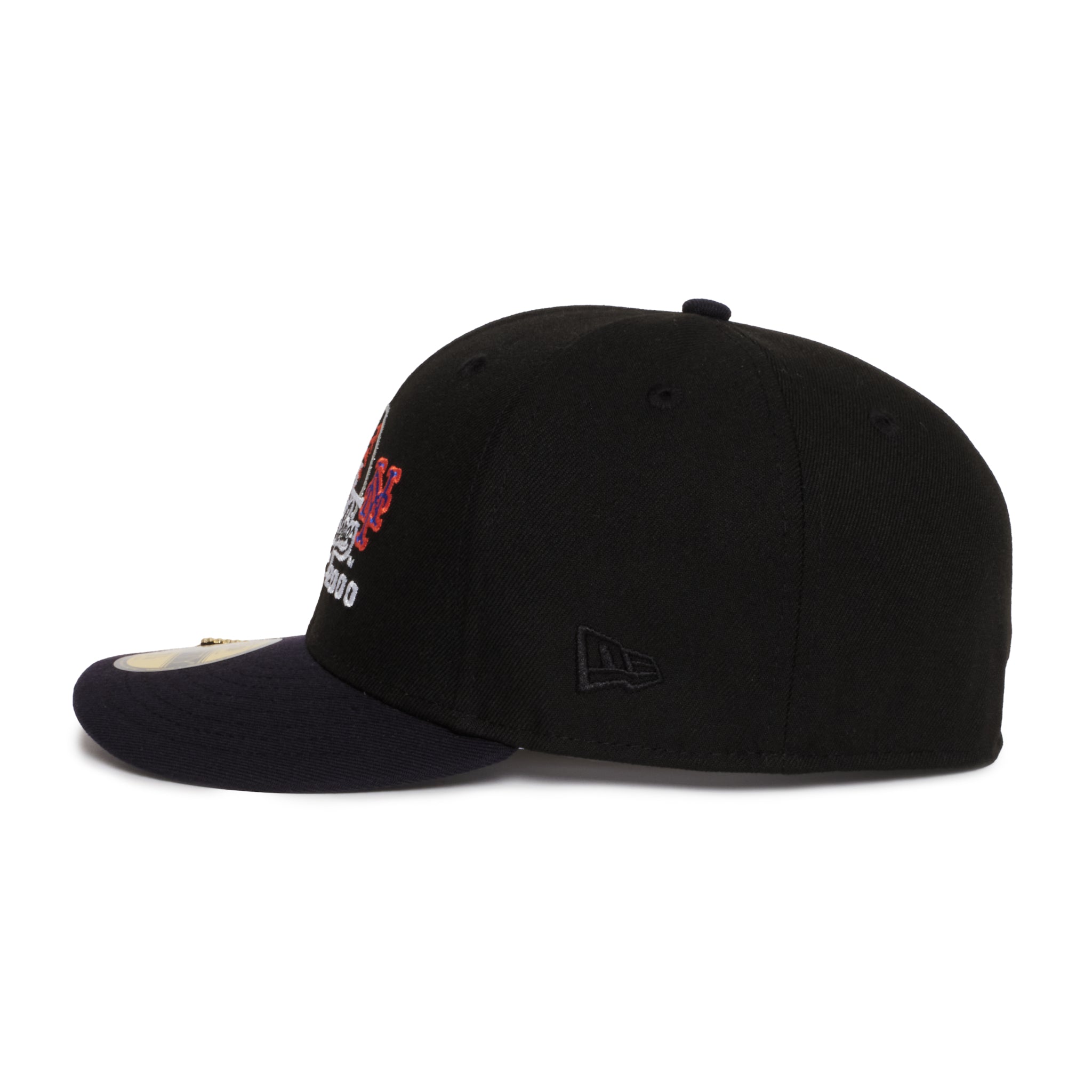 New York Yankees X Mets Black and Navy Subway Series front Logo 25th Anniversary