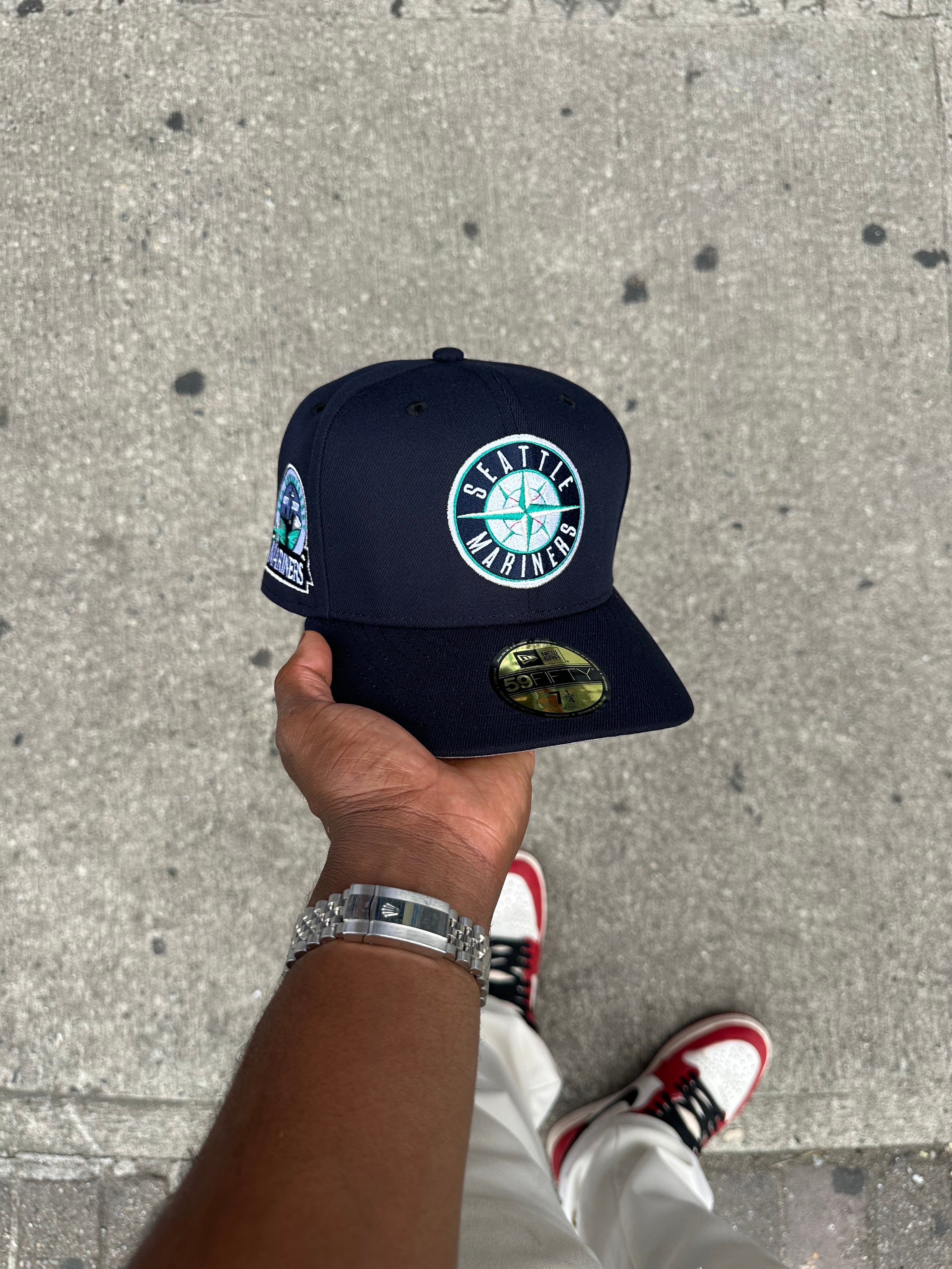 Seattle Mariners All Navy Blue w/Circle Logo