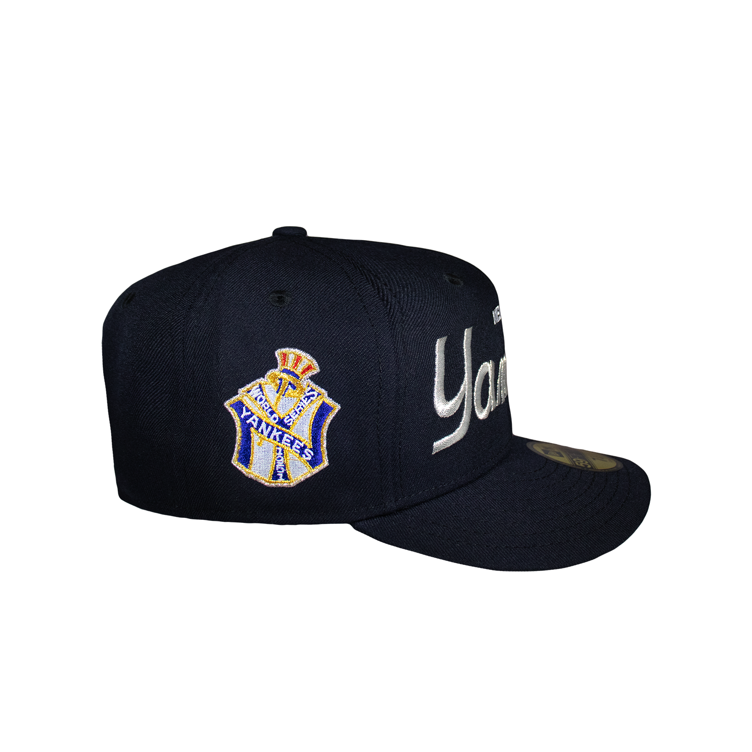 New York Yankees Silver Script Logo 1951 World Series