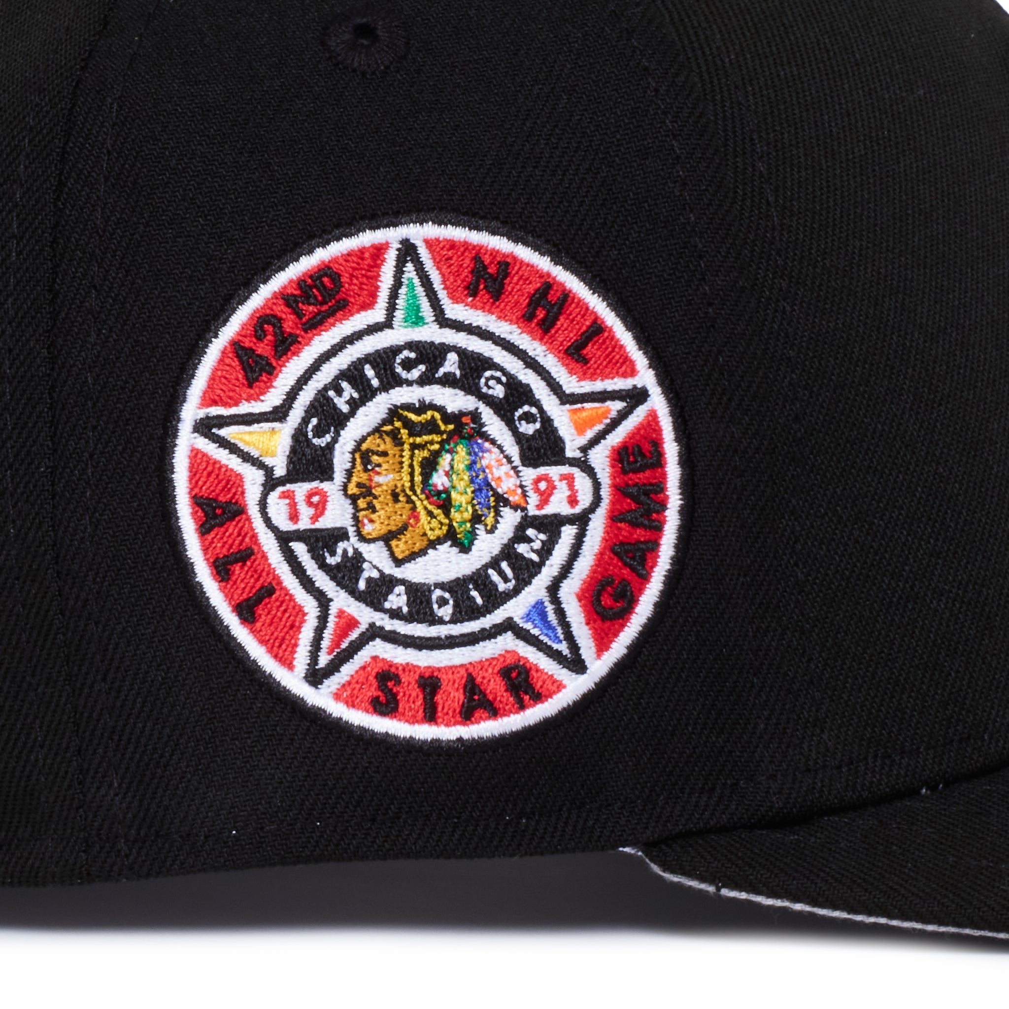 Chicago Black Hawks All Black 1991 ASG