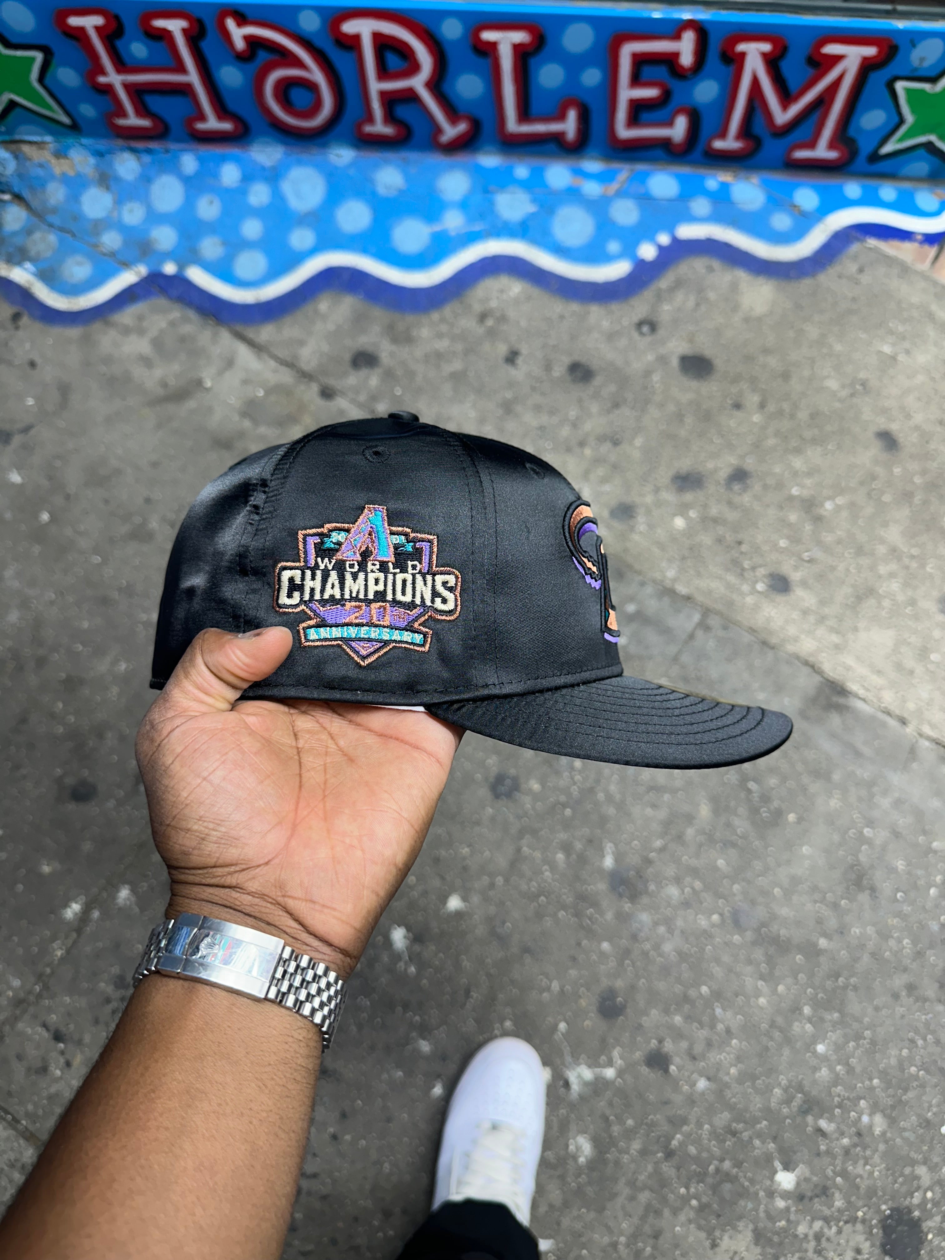 Houston Astros All Satin Navy Apollo 11