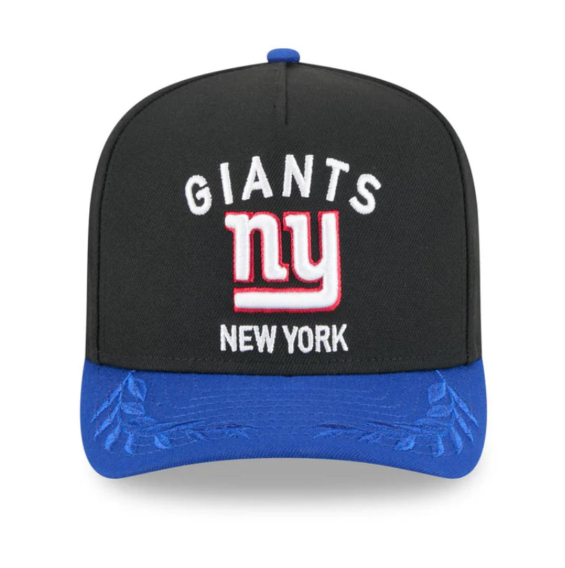 New York Giants Black NFL25 DRAFT 950 AFrame Snap Back