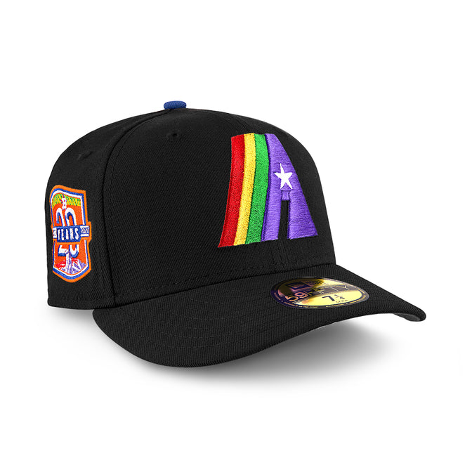 Houston Astros All Black w/ Colorful Logo 20 Years