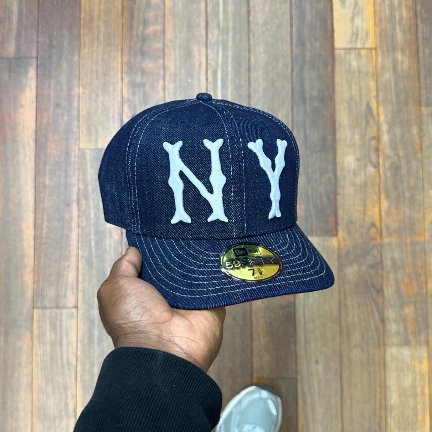 New York Highlanders BIG NY Light Navy Denim no Patch