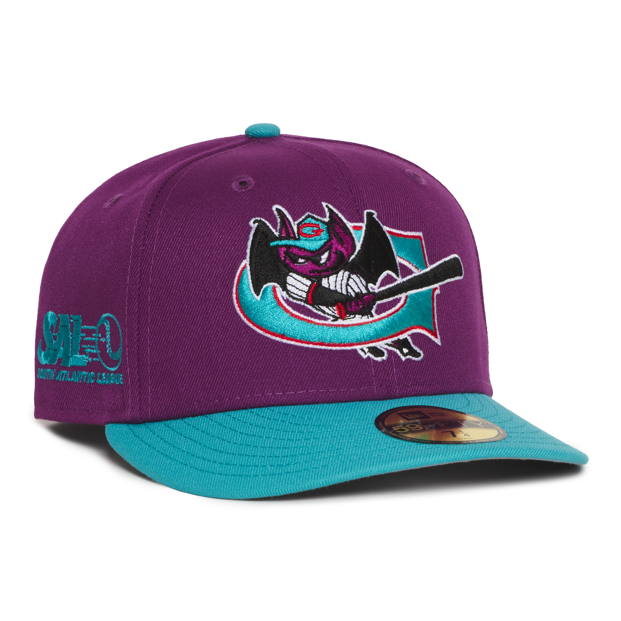 Greensboro Bats Grape and Teal SAL
