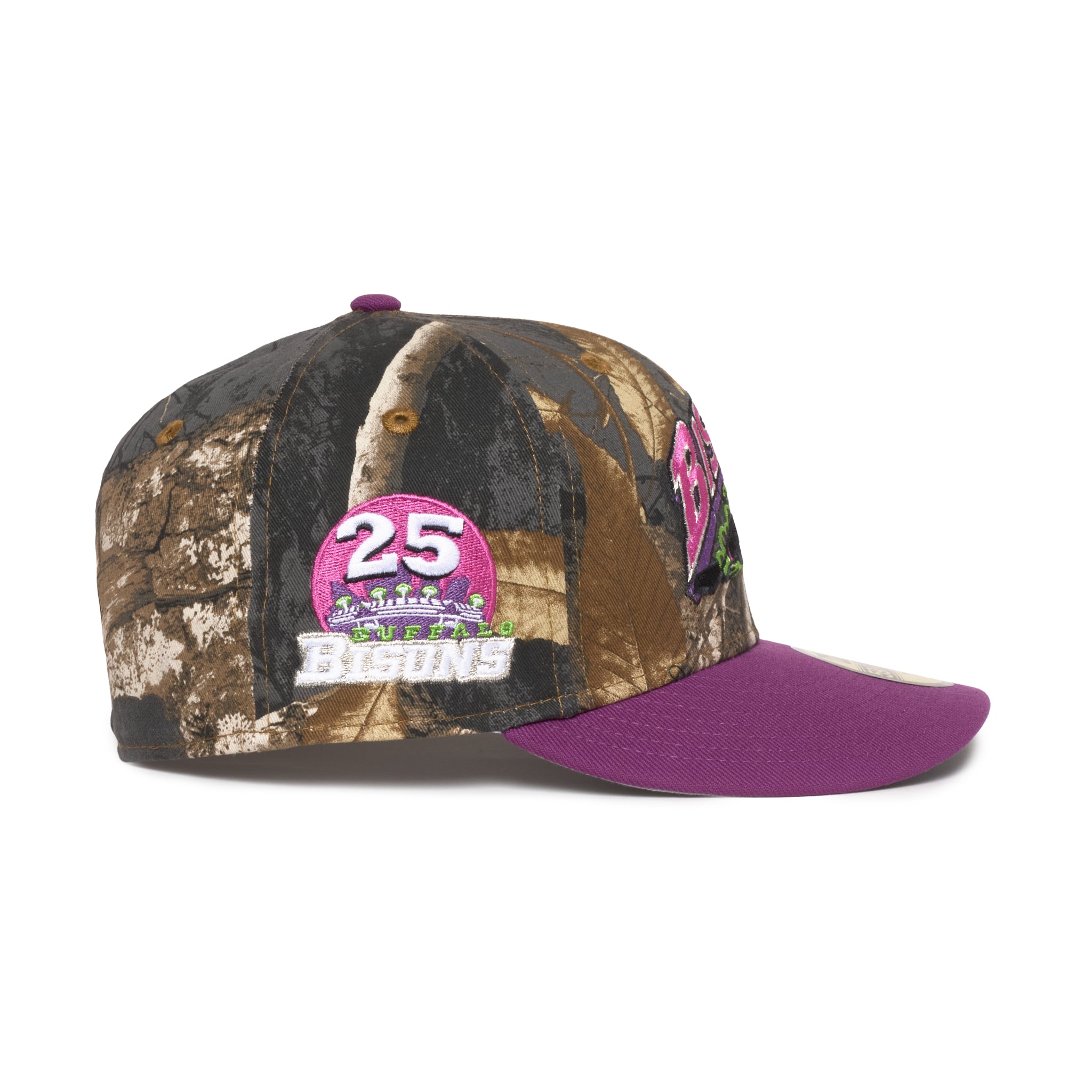 Buffalo Bisons Real Tree & Grape 25th Grey uv