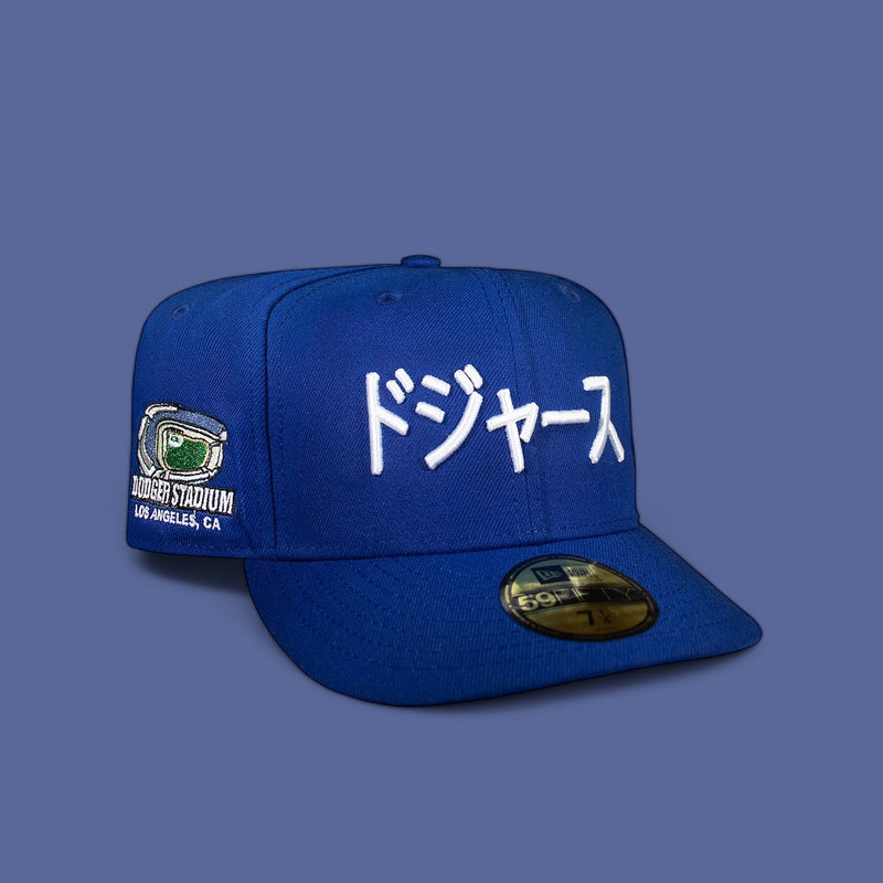 Los Angeles Dodgers All Royal Katakana Stadium Patch