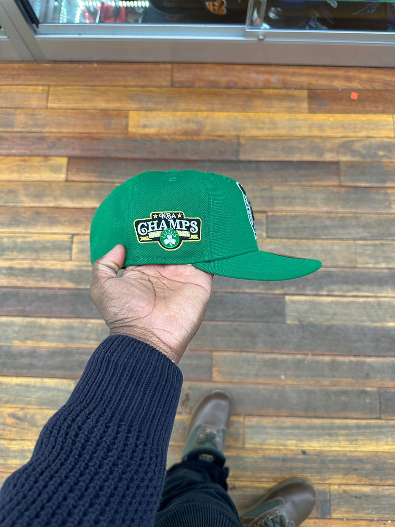 Boston Celtics All Green Fitted 2024 Champions