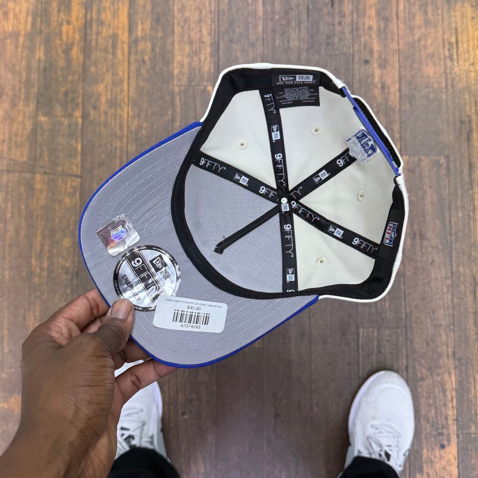 Baltimore Ravens Chrome NFL25 DRAFT 950 AFrame Snap Back – CAP USA NYC