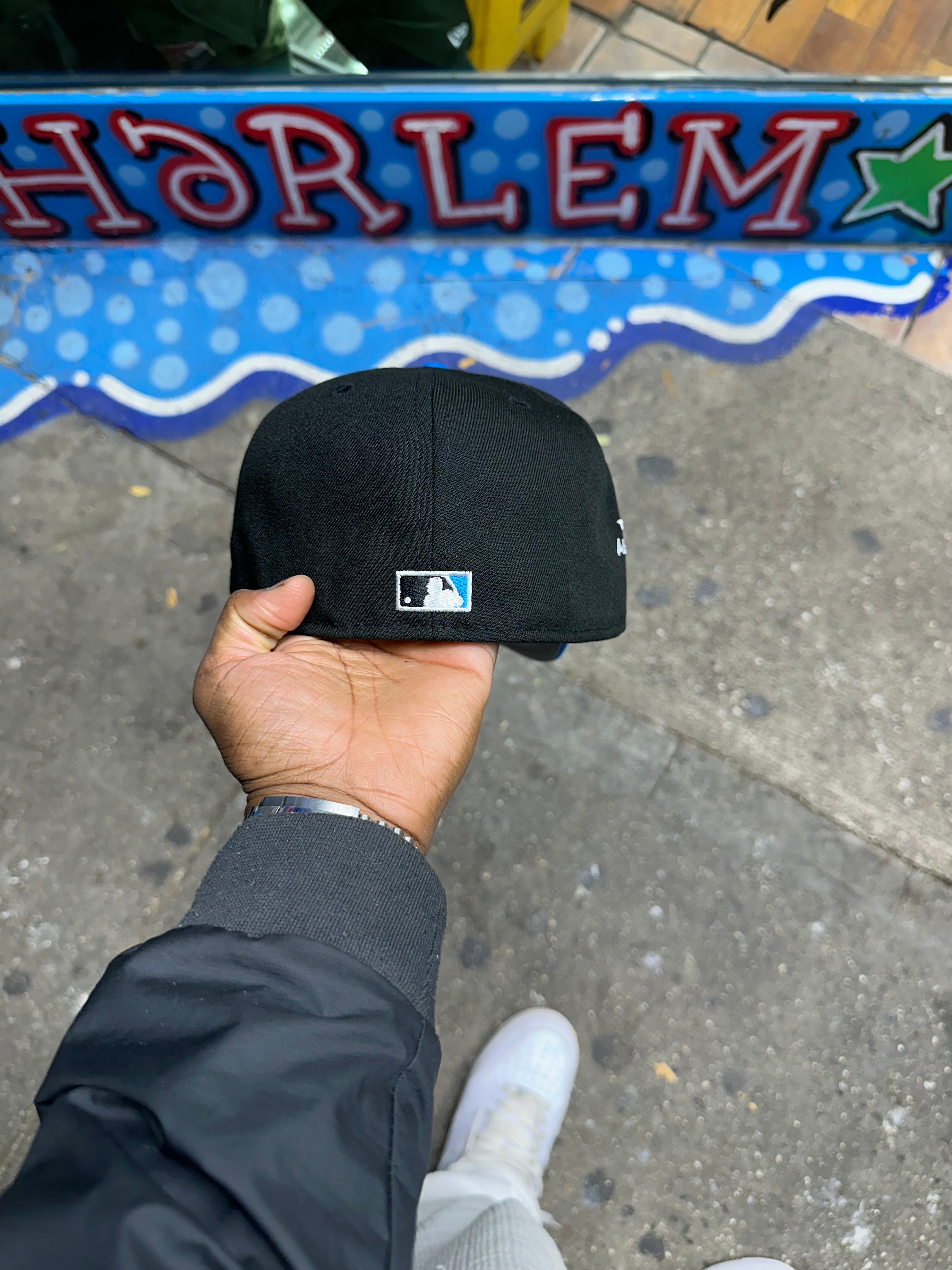 Florida Marlins Mascot Black and Blue 2017