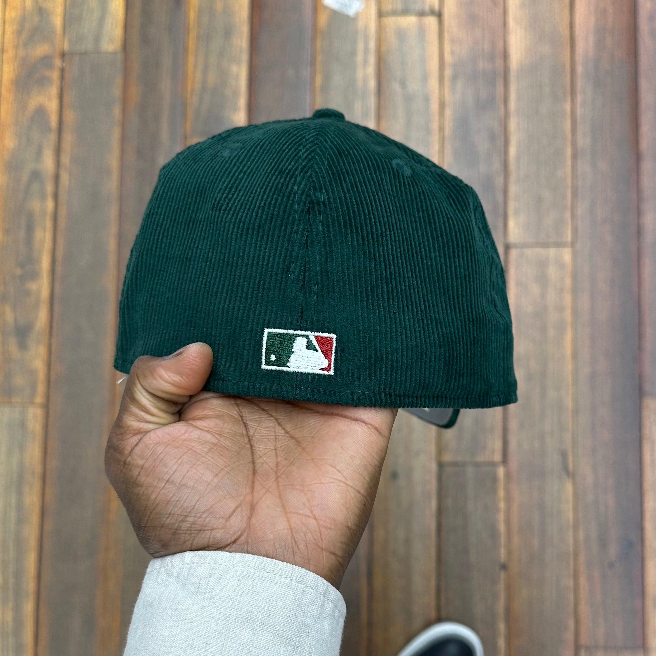 New York Yankees Dark Green Corduroy 1996 World Series