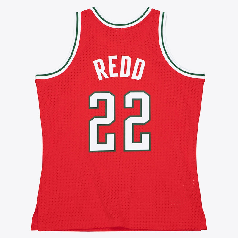 MILWAUKEE BUCKS RED MICHAEL REDD Jersey