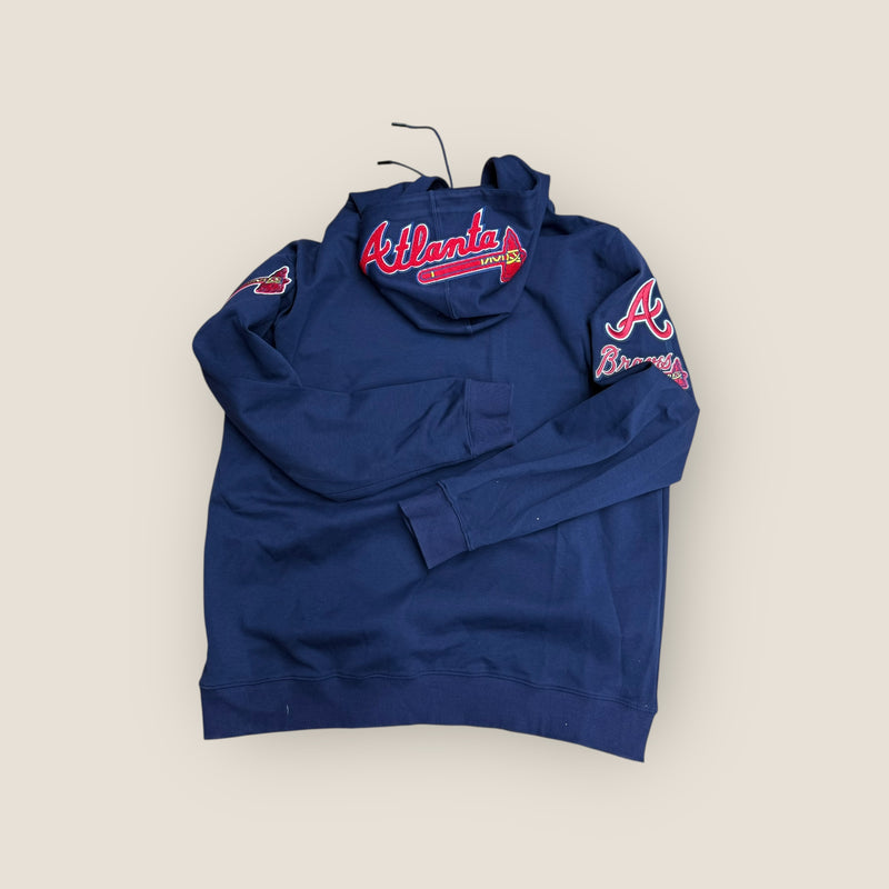 ATLANTA BRAVES Classic Navy Hoodie