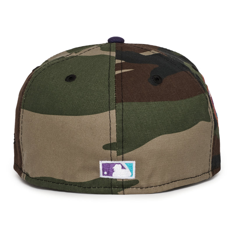 Arizona Diamond Backs Camo and Purple 1998 Inaugural