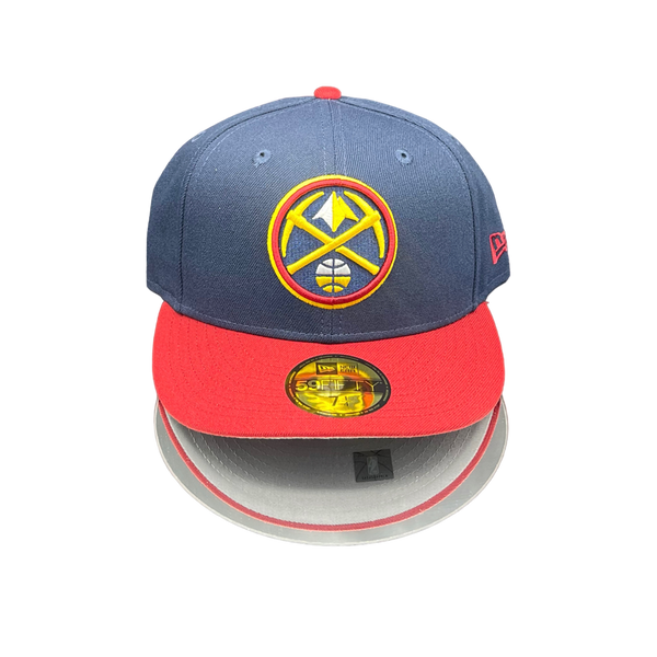 Denver Nuggets 2t Navy and Red Grey UV