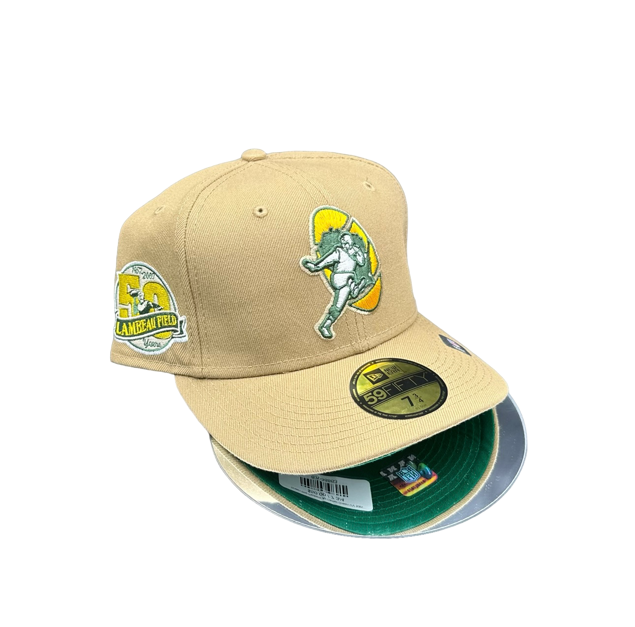 Green Bay Packers All Camel Green UV 50th