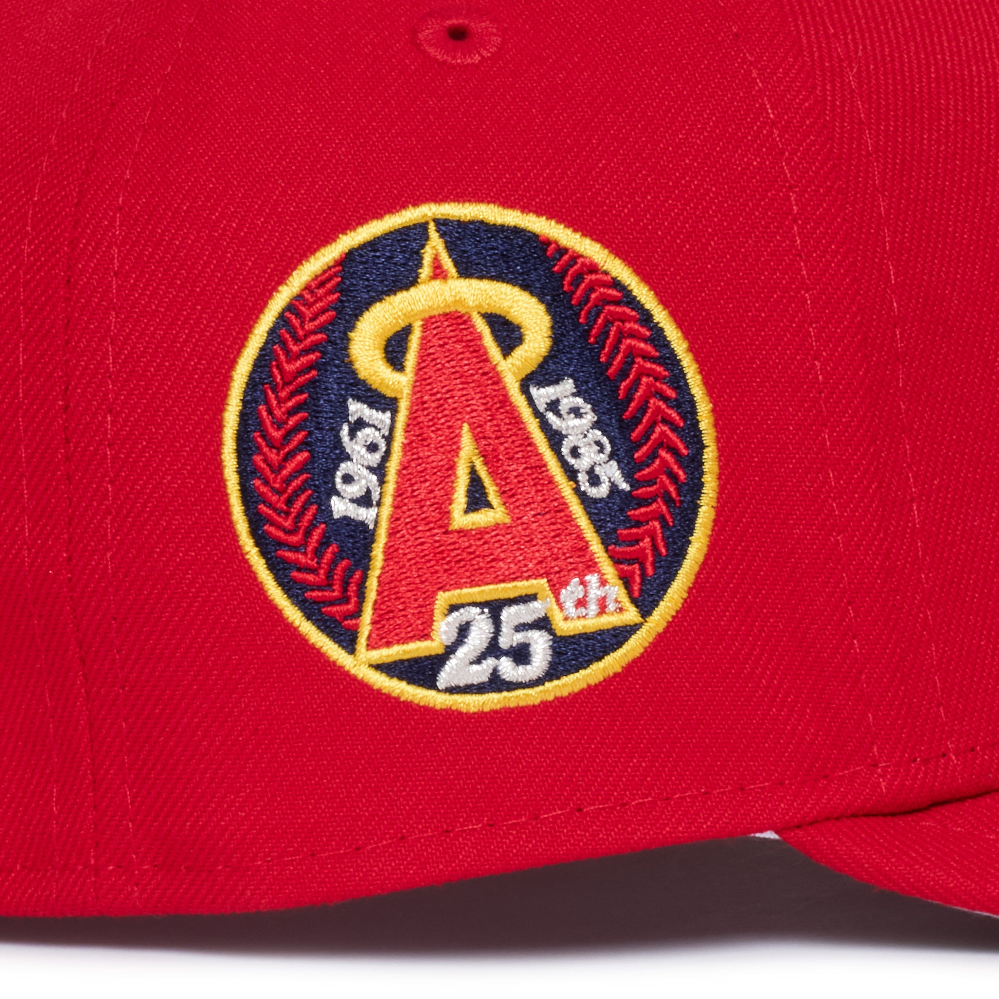 Los Angeles Angels All Red 25th w/ Wings Logo