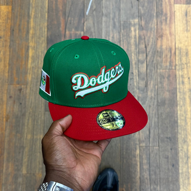 Los Angeles Dodgers Mexico Green And Red