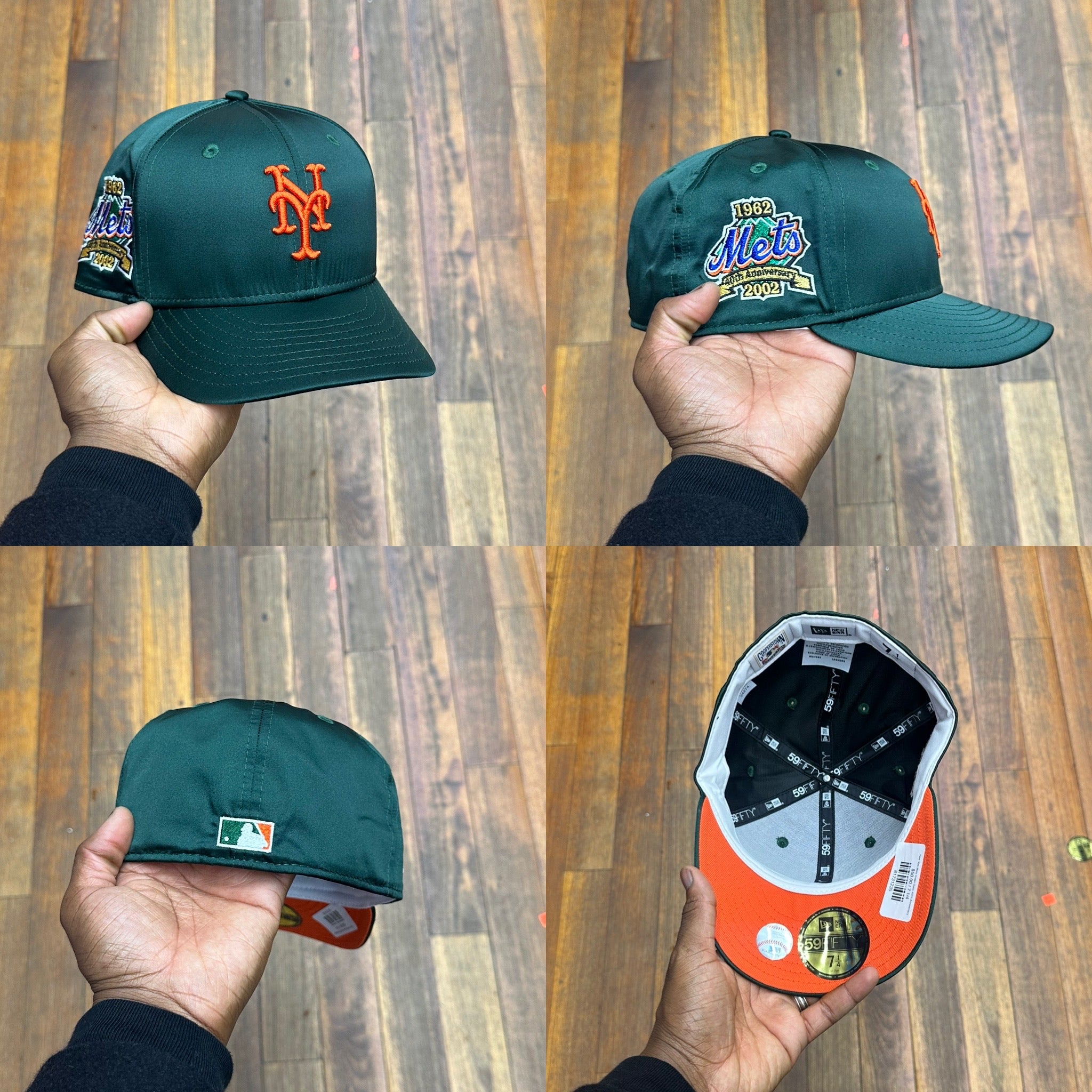 New York Mets Green Satin 40Th Anniversary