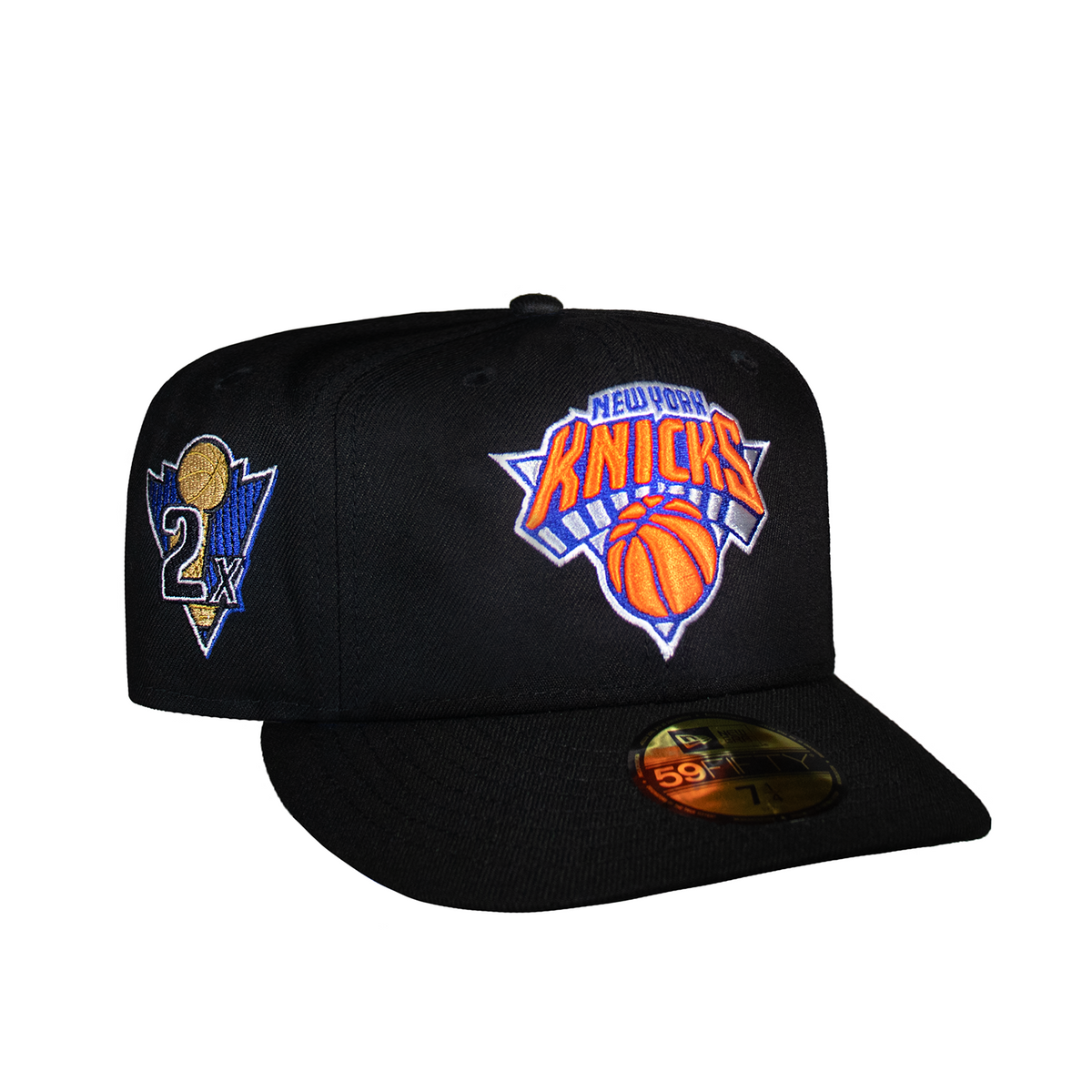 New York Knicks All Black 2X Champs – CAP USA NYC