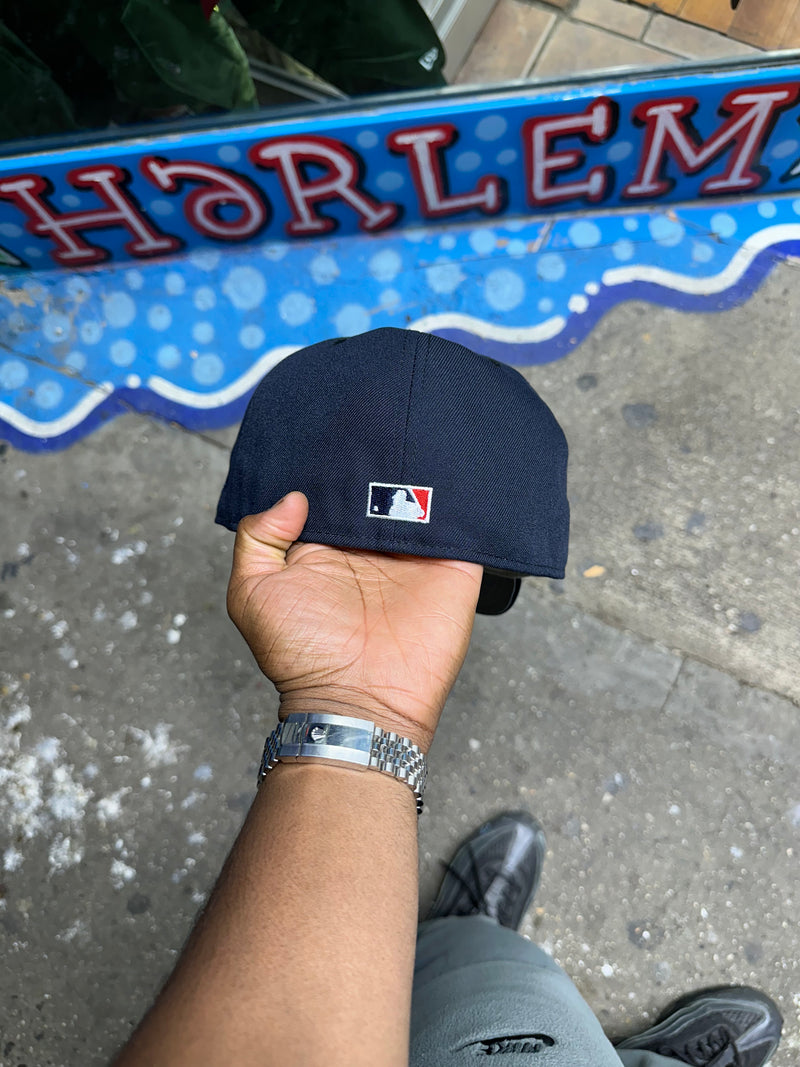 California Angels "Lower Case A" All Navy  35Th