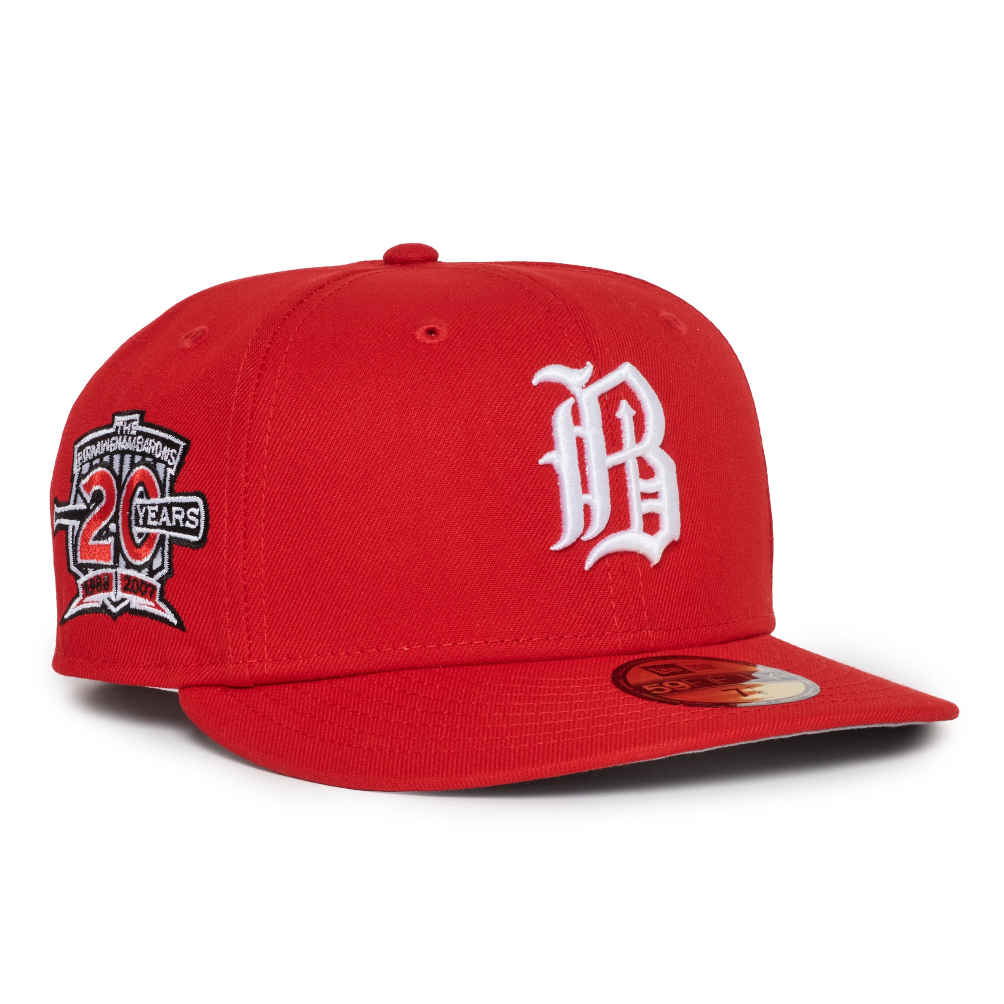 Birmingham Barons Red 20 Years Grey uv
