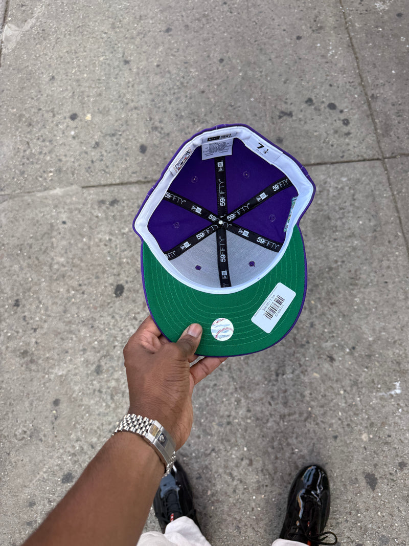 Tampa Bay Rays All Purple w/ Contrast Stich 20 Years